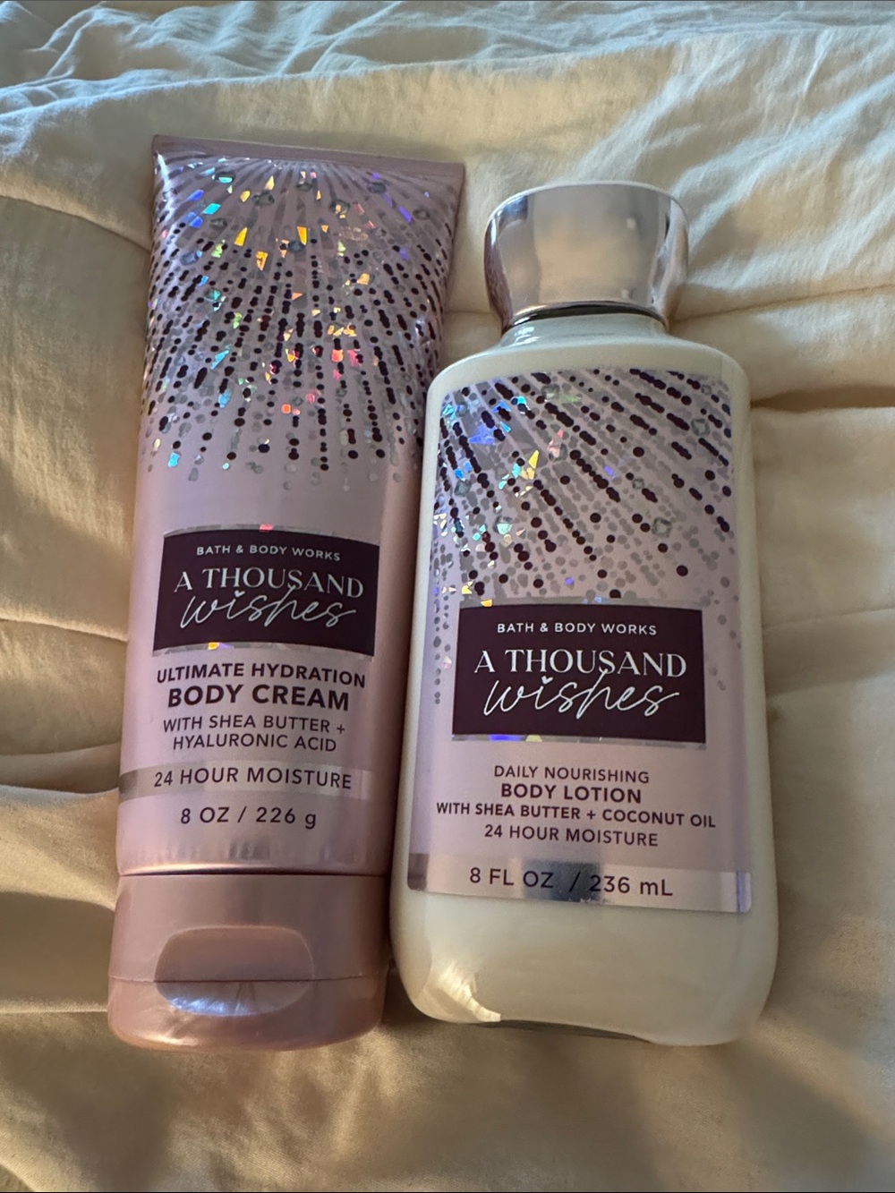 Bath & Body Works A Thousand Wishes Lotion & Cream - Light Purple